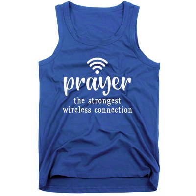 Prayer Definition Strongest Wireless Connection Tank Top