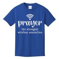 Prayer Definition Strongest Wireless Connection Kids T-Shirt