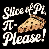 Pi Day Slice Of Pi Please Funny Math Humor Funny Gift 7-Panel Snapback Hat