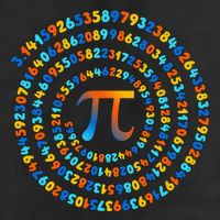 Pi Day Spiral Pi Math Design For Pi Day 3.14 Mathematical Knit Cap Winter Beanie