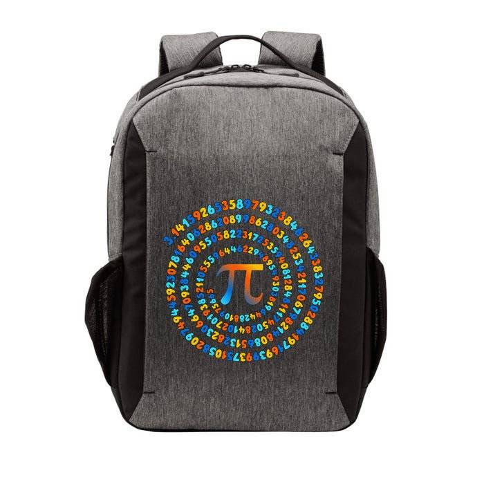 Pi Day Spiral Pi Math Design For Pi Day 3.14 Mathematical Vector Backpack