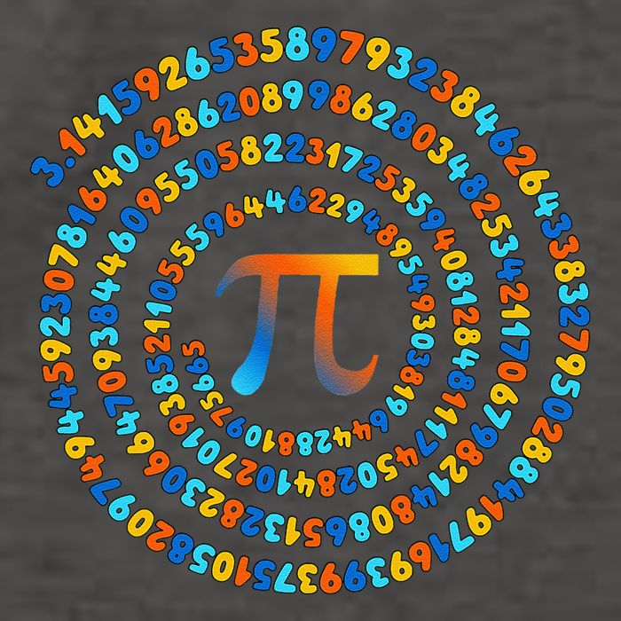 Pi Day Spiral Pi Math Design For Pi Day 3.14 Mathematical Vector Backpack
