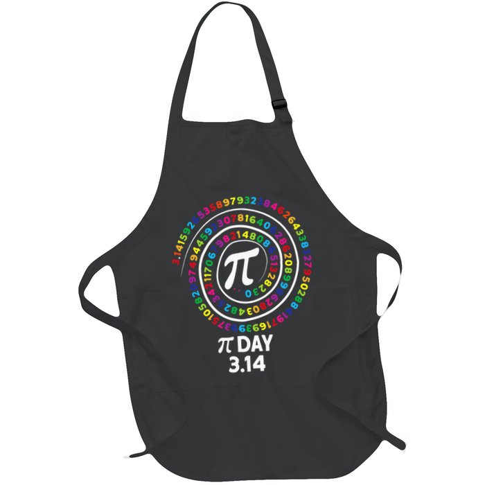 Pi Day Spiral Color Numbers 3 14 Happy Pi Day Apron