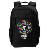 Pi Day Spiral Color Numbers 3 14 Happy Pi Day Backpack