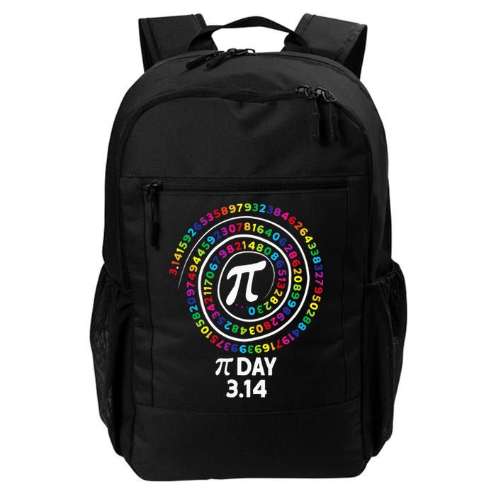 Pi Day Spiral Color Numbers 3 14 Happy Pi Day Backpack
