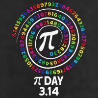 Pi Day Spiral Color Numbers 3 14 Happy Pi Day Knit Cap Winter Beanie