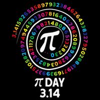 Pi Day Spiral Color Numbers 3 14 Happy Pi Day Mousepad