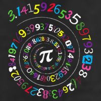Pi Day Spiral Pi Color Numbers Teacher Student Beanie