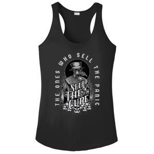 Plague Doctor Sell The Panic Sell The Cure Ladies PosiCharge Competitor Racerback Tank