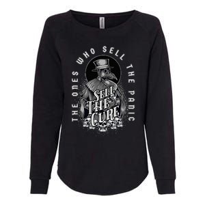 Plague Doctor Sell The Panic Sell The Cure Womens California Wash Sweatshirt