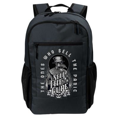 Plague Doctor Sell The Panic Sell The Cure Daily Commute Backpack