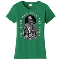 Plague Doctor Sell The Panic Sell The Cure Women's T-Shirt