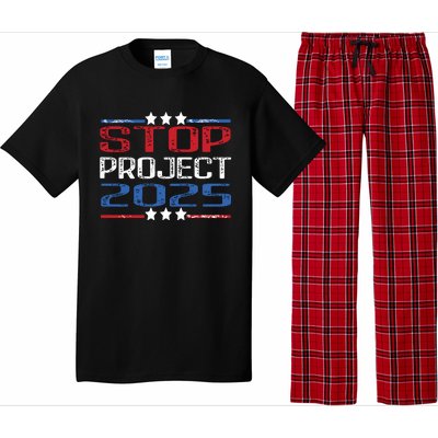 Pro Democracy Stop Project 2025 Presidential Election 2024 Pajama Set