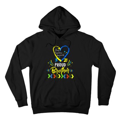 Proud Down Syndrome Brother Awareness Hoodie