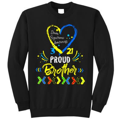 Proud Down Syndrome Brother Awareness Sweatshirt