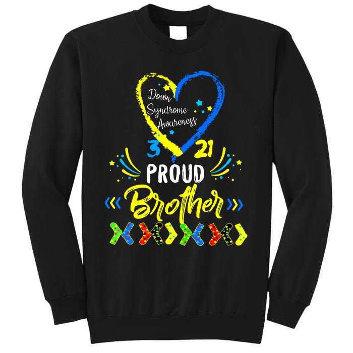 Proud Down Syndrome Brother Awareness Sweatshirt