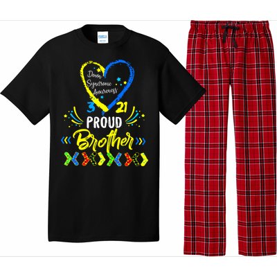 Proud Down Syndrome Brother Awareness Pajama Set