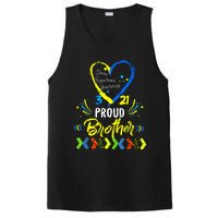 Proud Down Syndrome Brother Awareness PosiCharge Competitor Tank