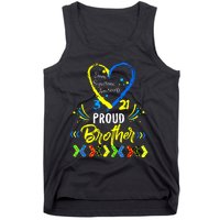 Proud Down Syndrome Brother Awareness Tank Top