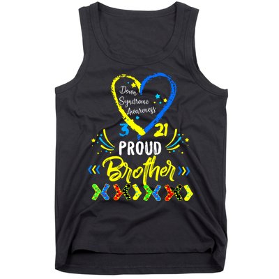 Proud Down Syndrome Brother Awareness Tank Top