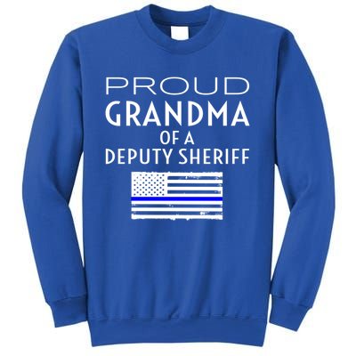 Proud Deputy Sheriff Grandma Grandmother Grandmom Granny Gift Sweatshirt