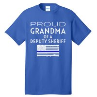 Proud Deputy Sheriff Grandma Grandmother Grandmom Granny Gift Tall T-Shirt