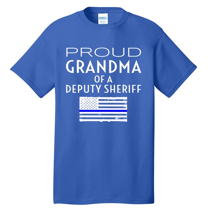 Proud Deputy Sheriff Grandma Grandmother Grandmom Granny Gift Tall T-Shirt