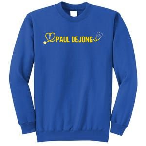 Paul Dejong St Louis Baseball Player Medical Student Doctor Gift Tall Sweatshirt