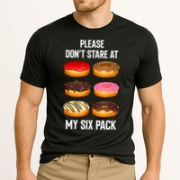Please Dont Stare At My Six Pack Donuts Abs Six Pack Workout Cooling Performance Crew T-Shirt