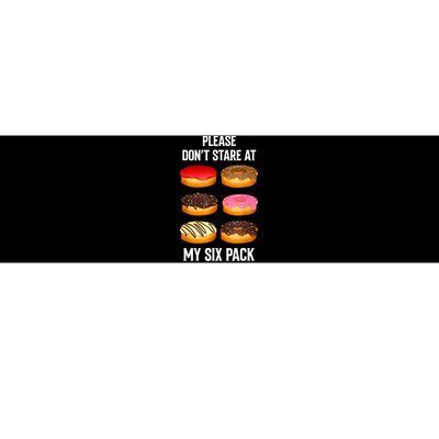 Please Dont Stare At My Six Pack Donuts Abs Six Pack Workout Bumper Sticker