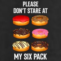 Please Dont Stare At My Six Pack Donuts Abs Six Pack Workout Adult Drive Performance Visor