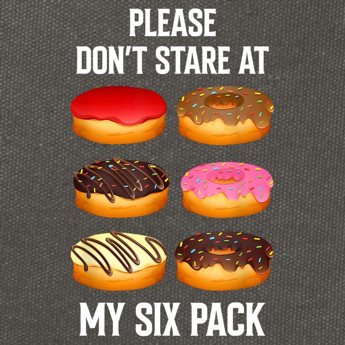 Please Dont Stare At My Six Pack Donuts Abs Six Pack Workout Cotton Canvas Backpack