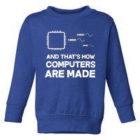 Programmer Developer Software Gift Funny Computer Engineering Funny Gift Toddler Sweatshirt