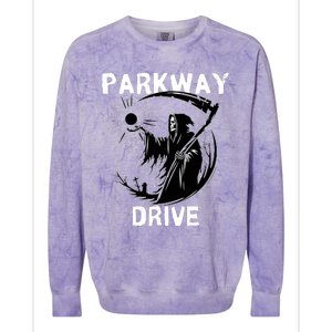 Parkway Drive Skull Colorblast Crewneck Sweatshirt