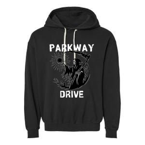 Parkway Drive Skull Garment-Dyed Fleece Hoodie