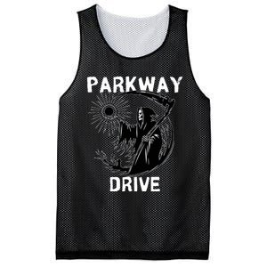 Parkway Drive Skull Mesh Reversible Basketball Jersey Tank