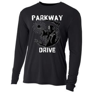 Parkway Drive Skull Cooling Performance Long Sleeve Crew