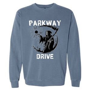 Parkway Drive Skull Garment-Dyed Sweatshirt