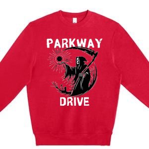 Parkway Drive Skull Premium Crewneck Sweatshirt