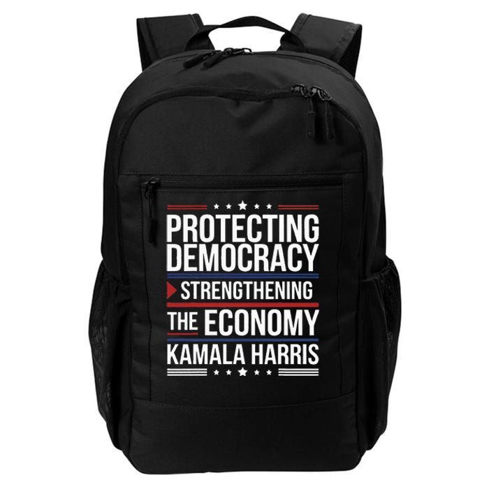 Protecting Democracy Strengthening The Economy Harris Daily Commute Backpack