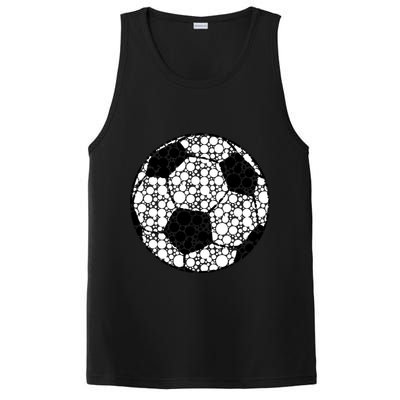 Polka Dots Soccer Ball PosiCharge Competitor Tank