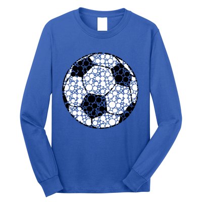 Polka Dots Soccer Ball Long Sleeve Shirt