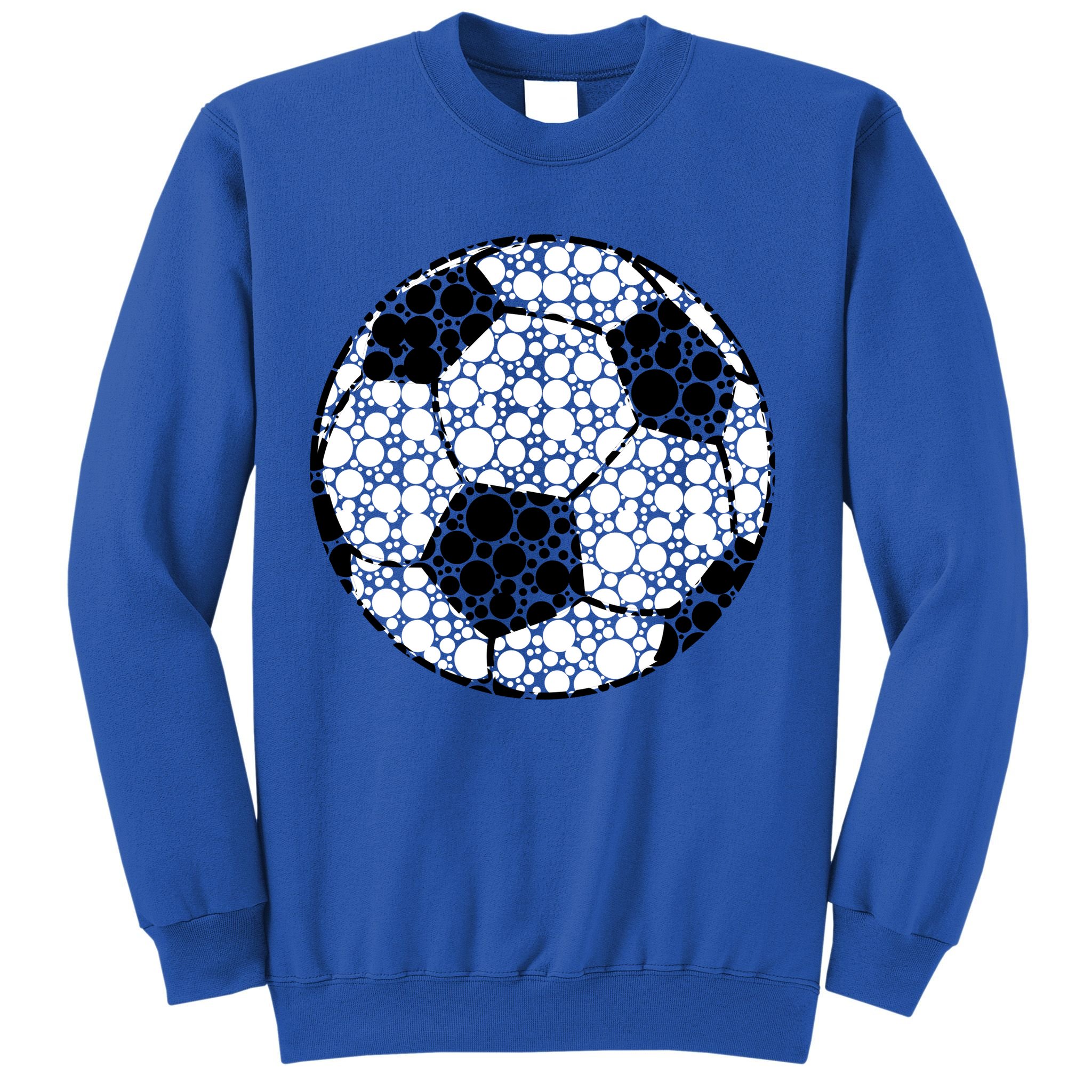 Polka Dots Soccer Ball Sweatshirt