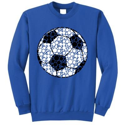 Polka Dots Soccer Ball Sweatshirt