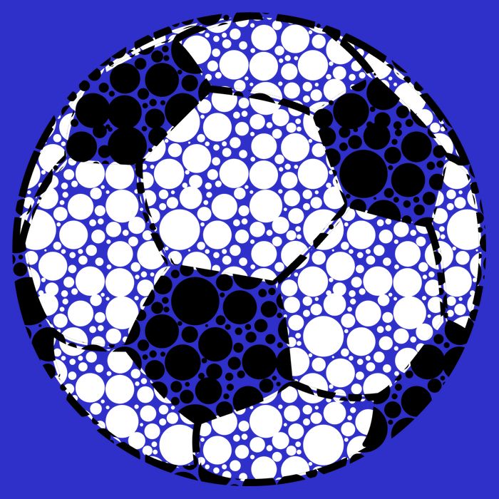 Polka Dots Soccer Ball Sweatshirt