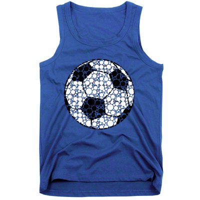 Polka Dots Soccer Ball Tank Top