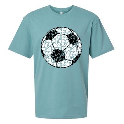 Polka Dots Soccer Ball Sueded Cloud Jersey T-Shirt