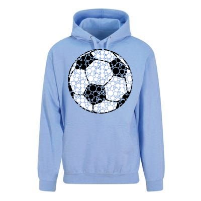 Polka Dots Soccer Ball Unisex Surf Hoodie