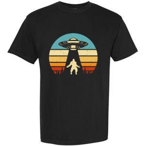 Paranormal Design Sasquatch Ufo Garment-Dyed Heavyweight T-Shirt