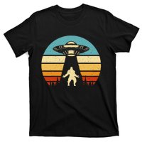 Paranormal Design Sasquatch Ufo T-Shirt